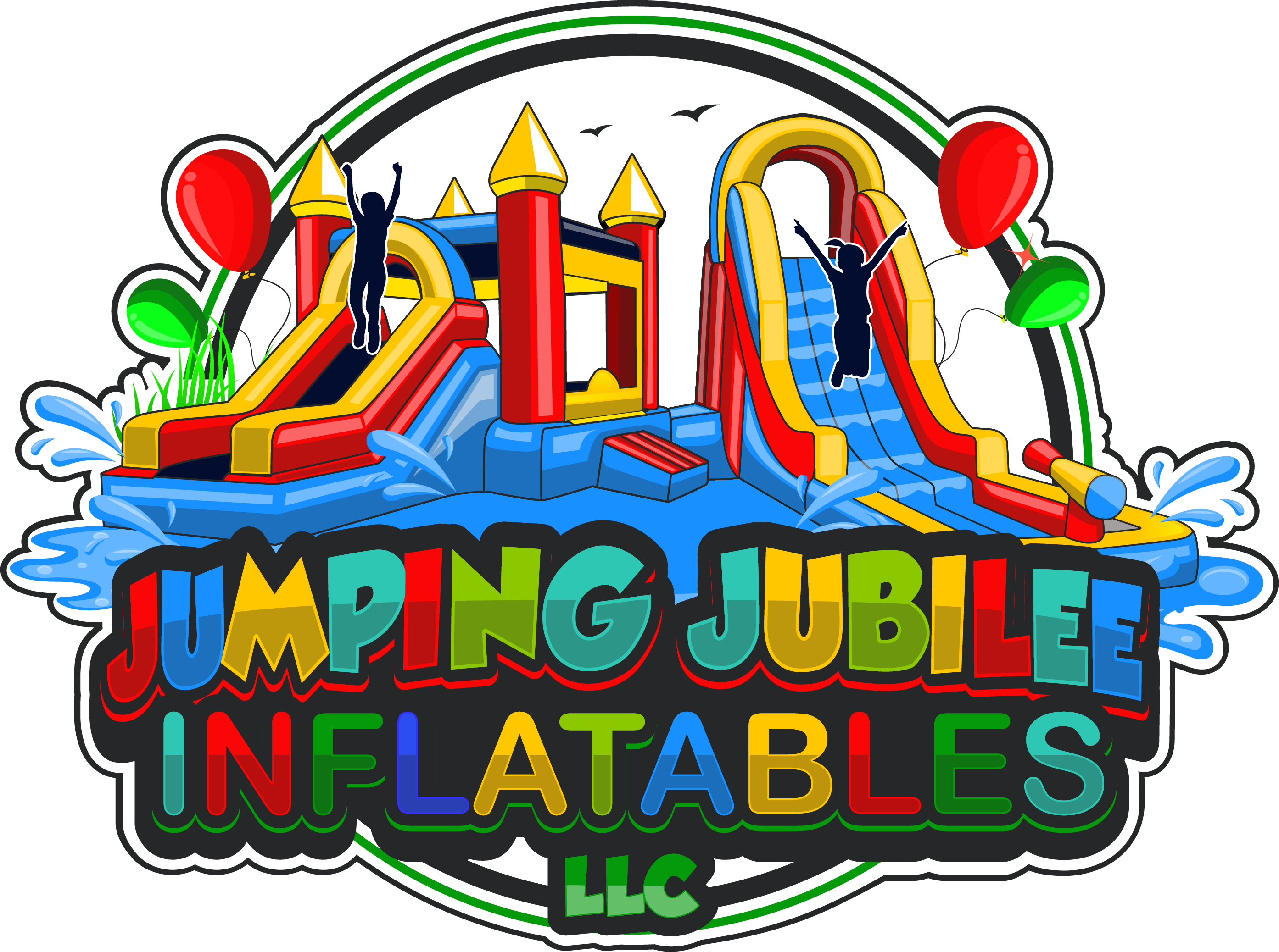 Spiderman Bounce Water Slide Jumping Jubilee Inflatables LLC 